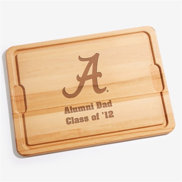 NCAA Alabama Crimson Tide Personalized Wood Cutting Boards - 33506