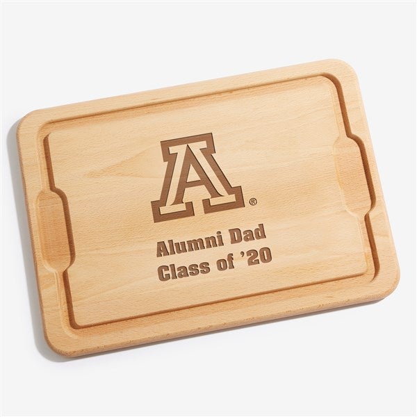 NCAA Arizona Wildcats Personalized Maple Cutting Boards - 33509
