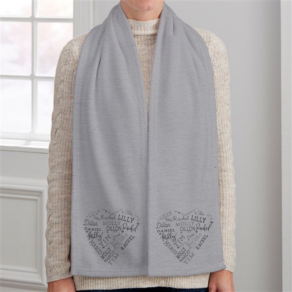 Close To Her Heart Personalized Women's Scarf - 33510