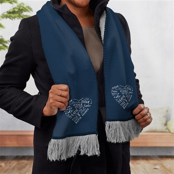 Close To Her Heart Personalized Women's Scarf - 33510