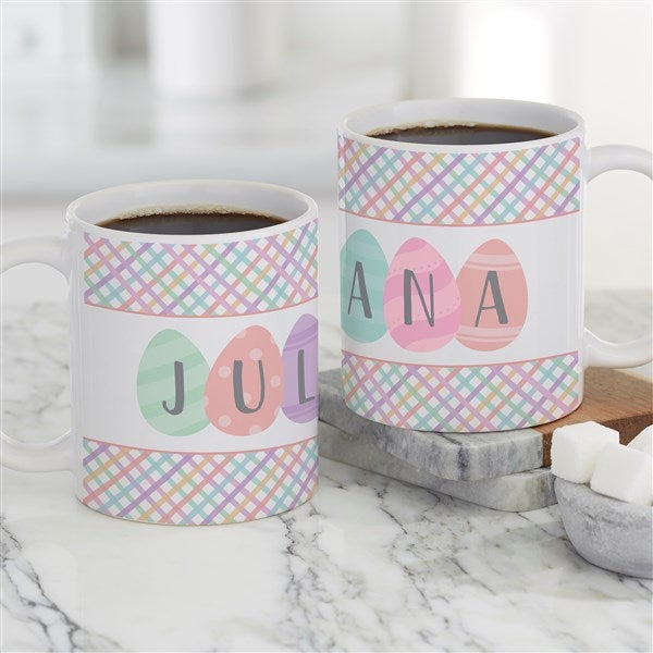 Easter Eggs Personalized Coffee Mugs - 33553