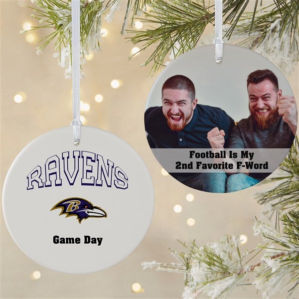 NFL Baltimore Ravens Personalized Ornaments - 33579