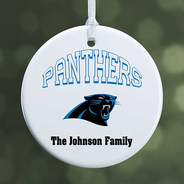 NFL Carolina Panthers Personalized Ornaments - 33581
