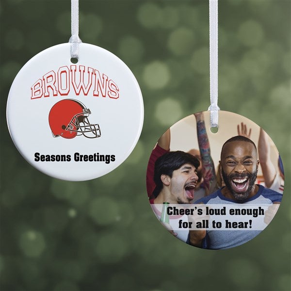 NFL Cleveland Browns Personalized Ornaments - 33584