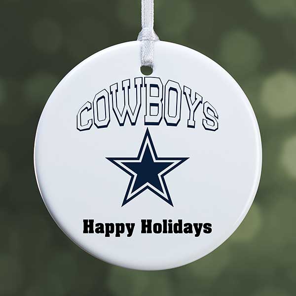 NFL Dallas Cowboys Personalized Ornaments - 33585