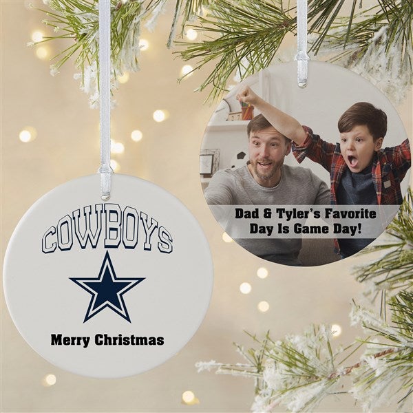 NFL Dallas Cowboys Personalized Ornaments - 33585