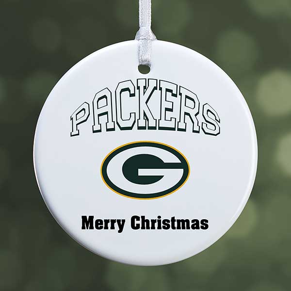 NFL Green Bay Packers Personalized Ornaments - 33588