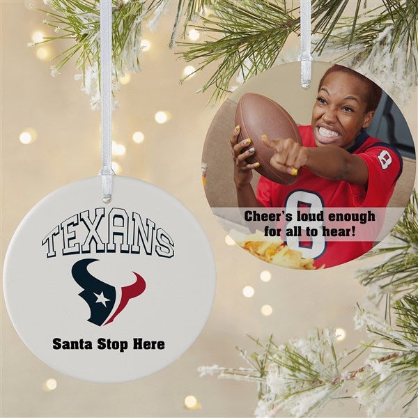 NFL Houston Texans Personalized Ornaments - 33589