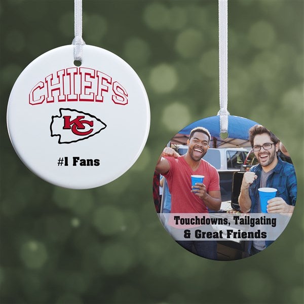 NFL Kansas City Chiefs Personalized Ornaments - 33592