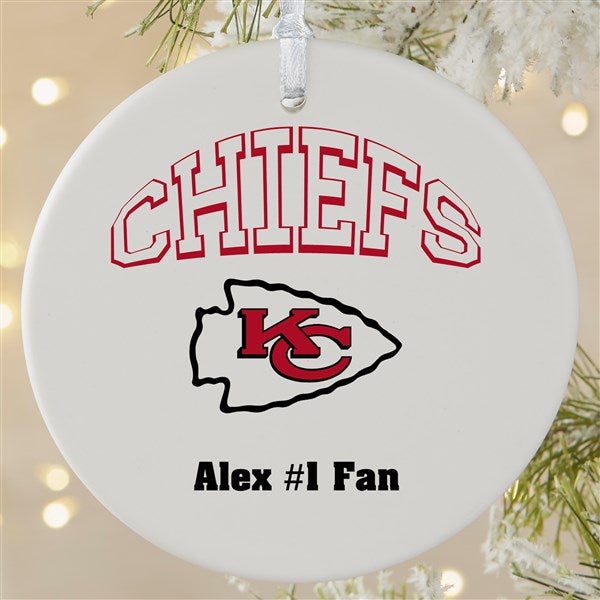 NFL Kansas City Chiefs Personalized Ornaments - 33592