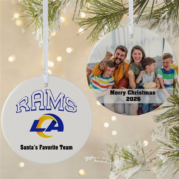 NFL Los Angeles Rams Personalized Ornaments - 33594