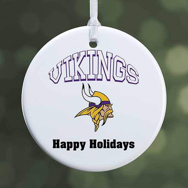 NFL Minnesota Vikings Personalized Ornaments - 33596
