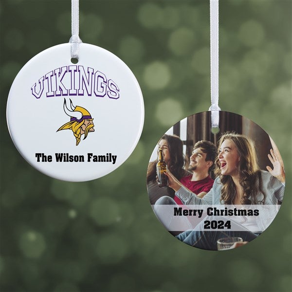 NFL Minnesota Vikings Personalized Ornaments - 33596