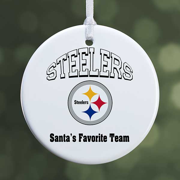 NFL Pittsburgh Steelers Personalized Ornaments - 33603