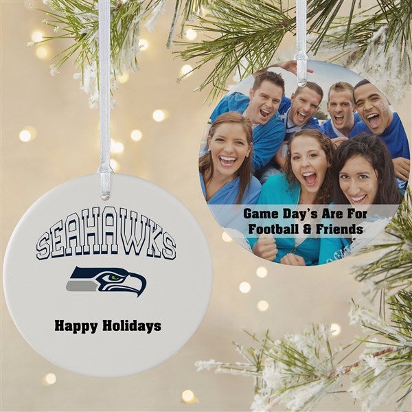 NFL Seattle Seahawks Personalized Ornaments - 33605