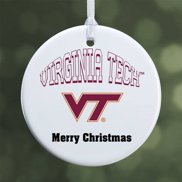 NCAA Virginia Tech Hokies Personalized Ornaments - 33609