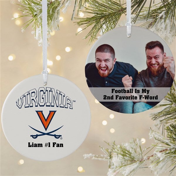 NCAA Virginia Cavaliers Personalized Ornaments - 33611