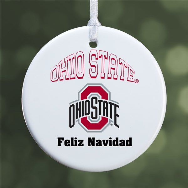 NCAA Ohio State Buckeyes Personalized Ornaments - 33615