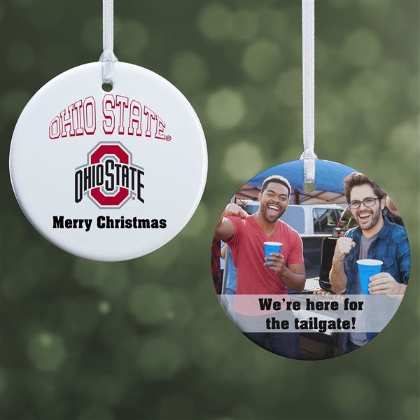 NCAA Ohio State Buckeyes Personalized Ornaments - 33615