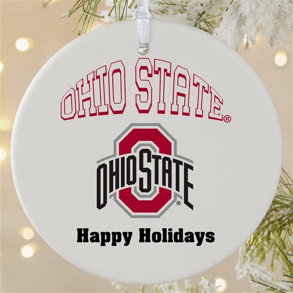 NCAA Ohio State Buckeyes Personalized Ornaments - 33615