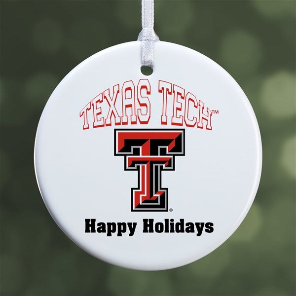 NCAA Texas Tech Red Raiders Personalized Ornaments - 33617