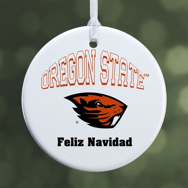 NCAA Oregon State Beavers Personalized Ornaments - 33619