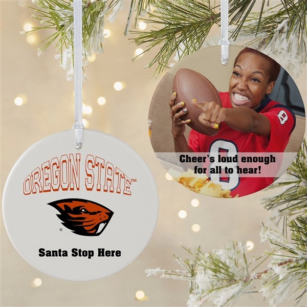 NCAA Oregon State Beavers Personalized Ornaments - 33619