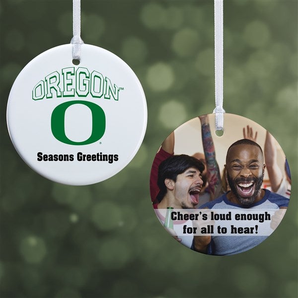 NCAA Oregon Ducks Personalized Ornaments - 33621