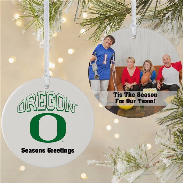 NCAA Oregon Ducks Personalized Ornaments - 33621