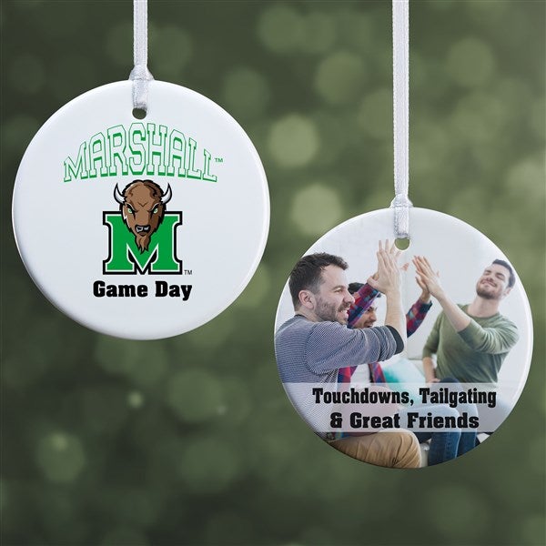 NCAA Marshall Thundering Herd Personalized Ornaments - 33622