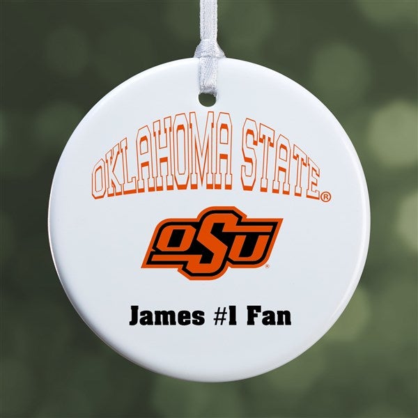 NCAA Oklahoma State Cowboys Personalized Ornaments - 33624