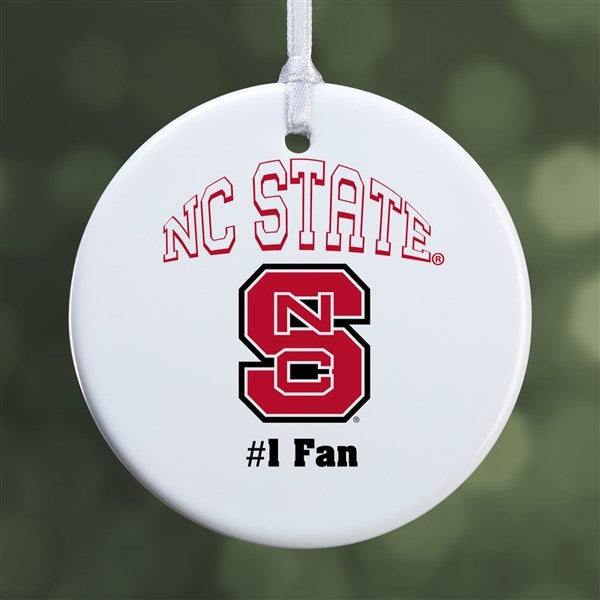 NCAA NC State Wolfpack Personalized Ornaments - 33636