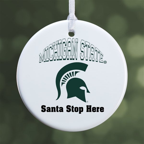 NCAA Michigan State Spartans Personalized Ornaments - 33637