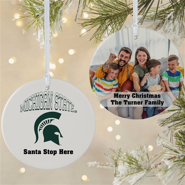 NCAA Michigan State Spartans Personalized Ornaments - 33637