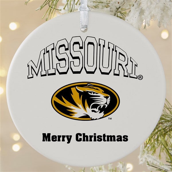 NCAA Missouri Tigers Personalized Ornaments - 33638