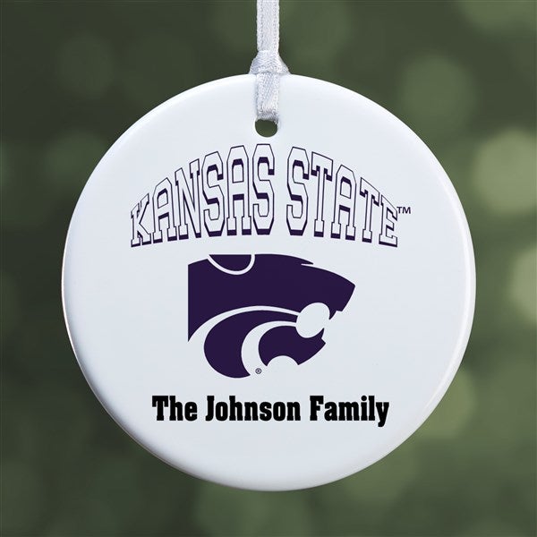 NCAA Kansas State Wildcats Personalized Ornaments - 33645