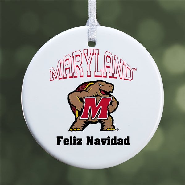 NCAA Maryland Terrapins Personalized Ornaments - 33646