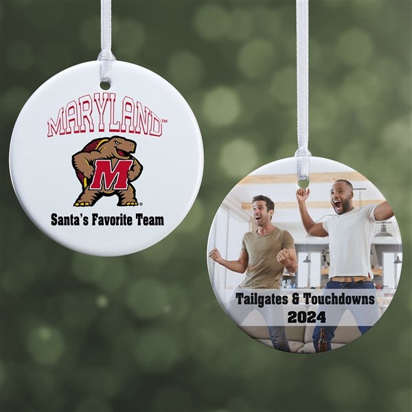 NCAA Maryland Terrapins Personalized Ornaments - 33646