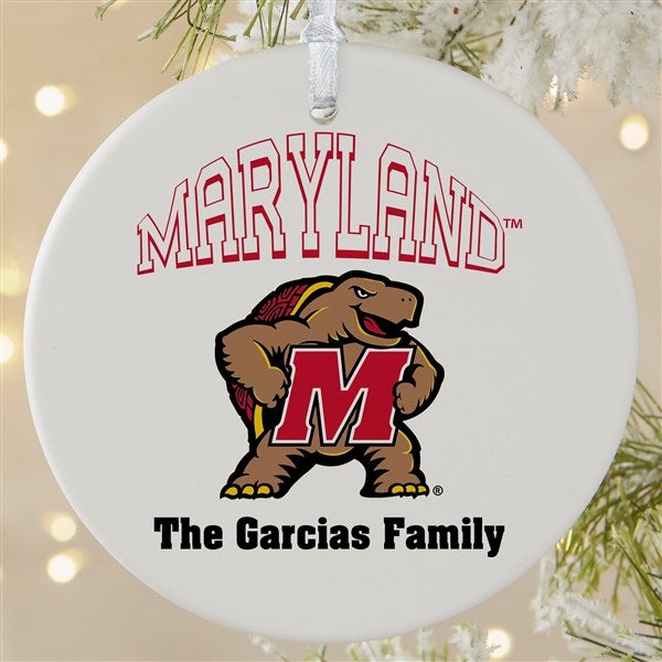 NCAA Maryland Terrapins Personalized Ornaments - 33646