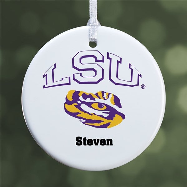 NCAA LSU Tigers Personalized Ornaments - 33647