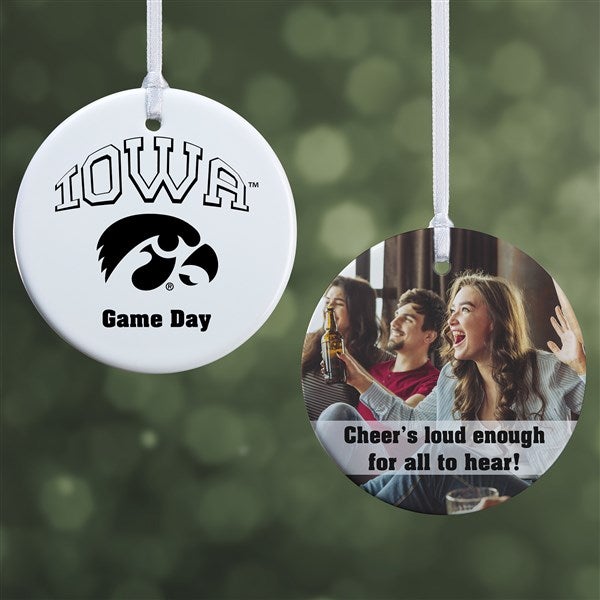 NCAA Iowa Hawkeyes Personalized Ornaments - 33649