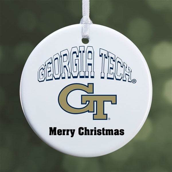 NCAA Georgia Tech Yellow Jackets Personalized Ornaments - 33651