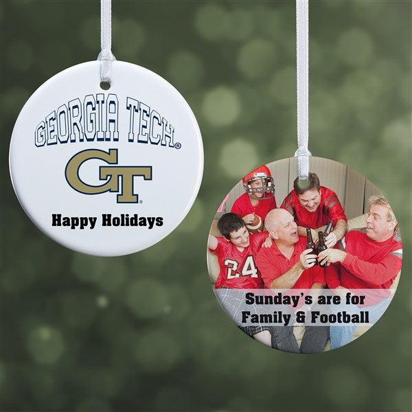 NCAA Georgia Tech Yellow Jackets Personalized Ornaments - 33651