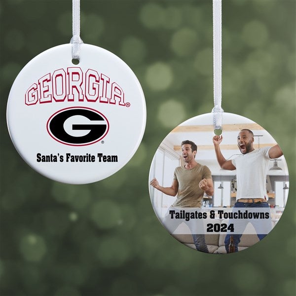 NCAA Georgia Bulldogs Personalized Ornaments  - 33660