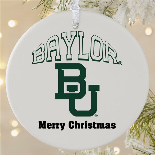 NCAA Baylor Bears Personalized Ornaments  - 33664