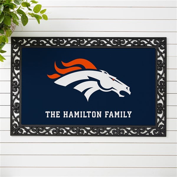 NFL Denver Broncos Personalized Doormats - 33675