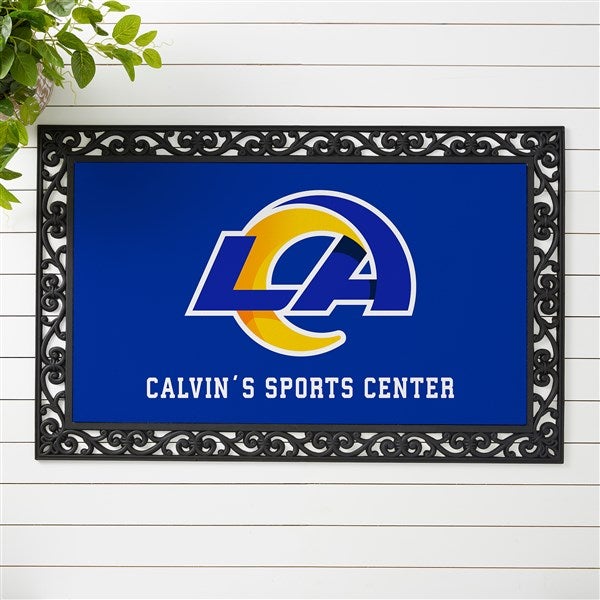 NFL Los Angeles Rams Personalized Doormats - 33683