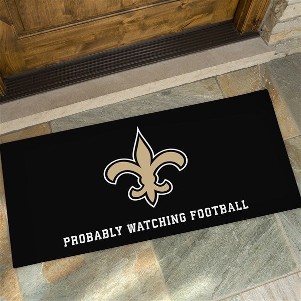 NFL New Orleans Saints Personalized Doormats - 33687