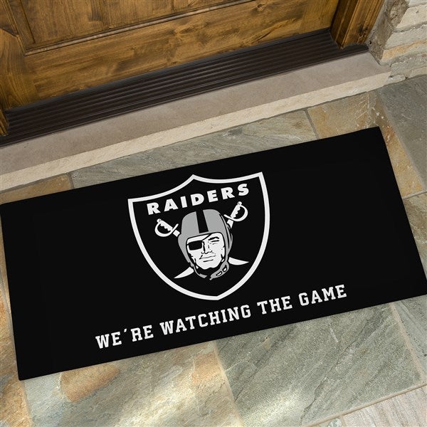 NFL Las Vegas Raiders Personalized Doormats - 33690