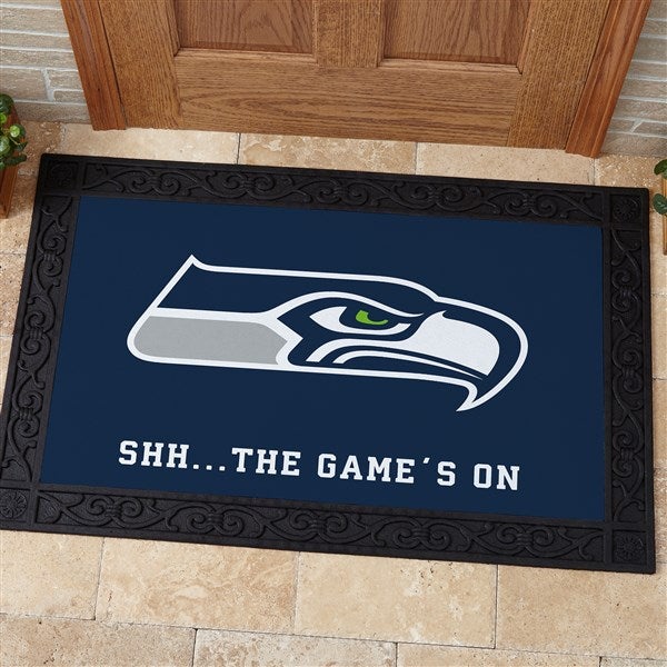 NFL Seattle Seahawks Personalized Doormat 20x35